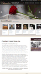 Mobile Screenshot of chambersfuneralhome.net